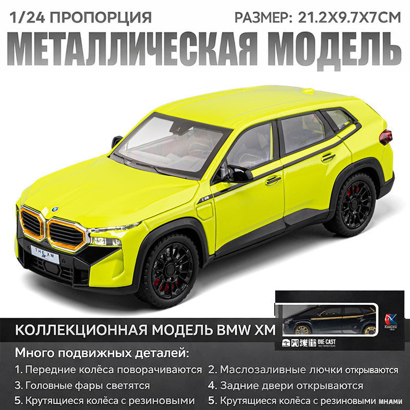 Metalowy model samochodu 1:24 BMW XM