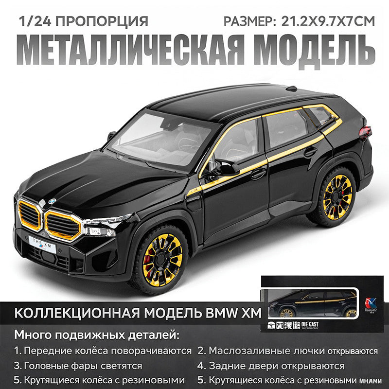Metalowy model samochodu 1:24 BMW XM