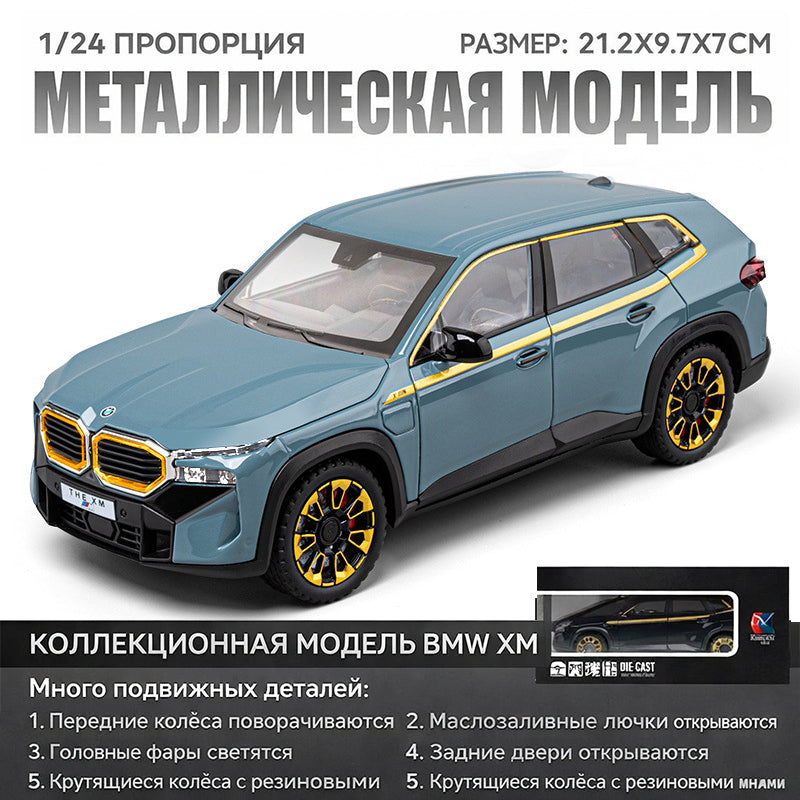 Metalowy model samochodu 1:24 BMW XM