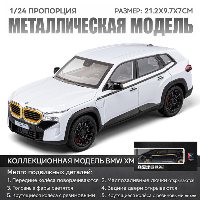 Metalowy model samochodu 1:24 BMW XM