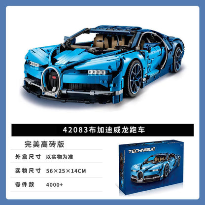 Zestaw konstrukcyjny super samochód Lamborghini / Bugatti / Range Rover — seria Technic, 2500+ elementów