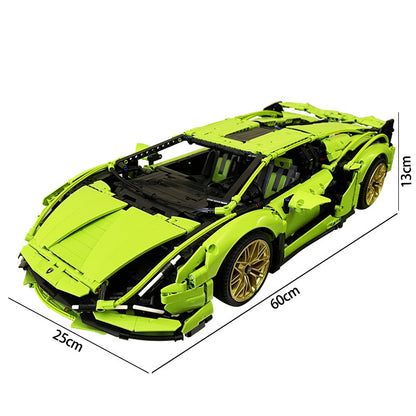 Zestaw konstrukcyjny super samochód Lamborghini / Bugatti / Range Rover — seria Technic, 2500+ elementów