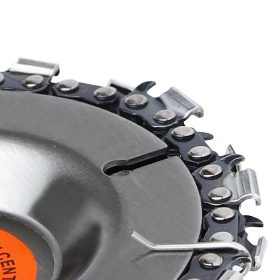 Цепной диск по дереву для болгарки 115 мм — 14 зубьев, рез и выборка пазов