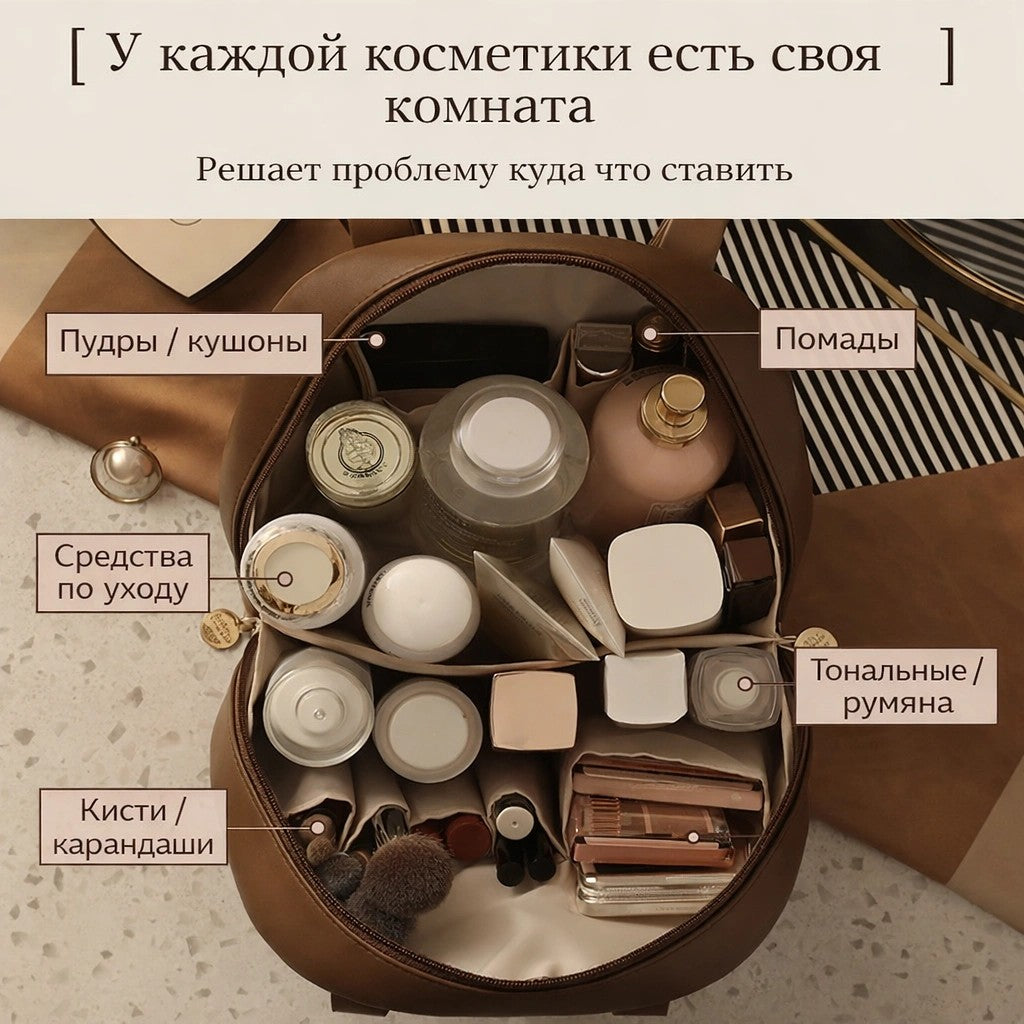 Przenośny kuferek kosmetyczny